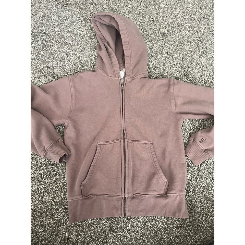TNA Zipper Hoodie Sweatshirt Womens XS Purple Ish Cozy Fleece Perfect Fit JJ